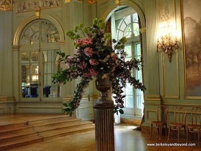 ballroom in mansion at Filoli in Woodside, California