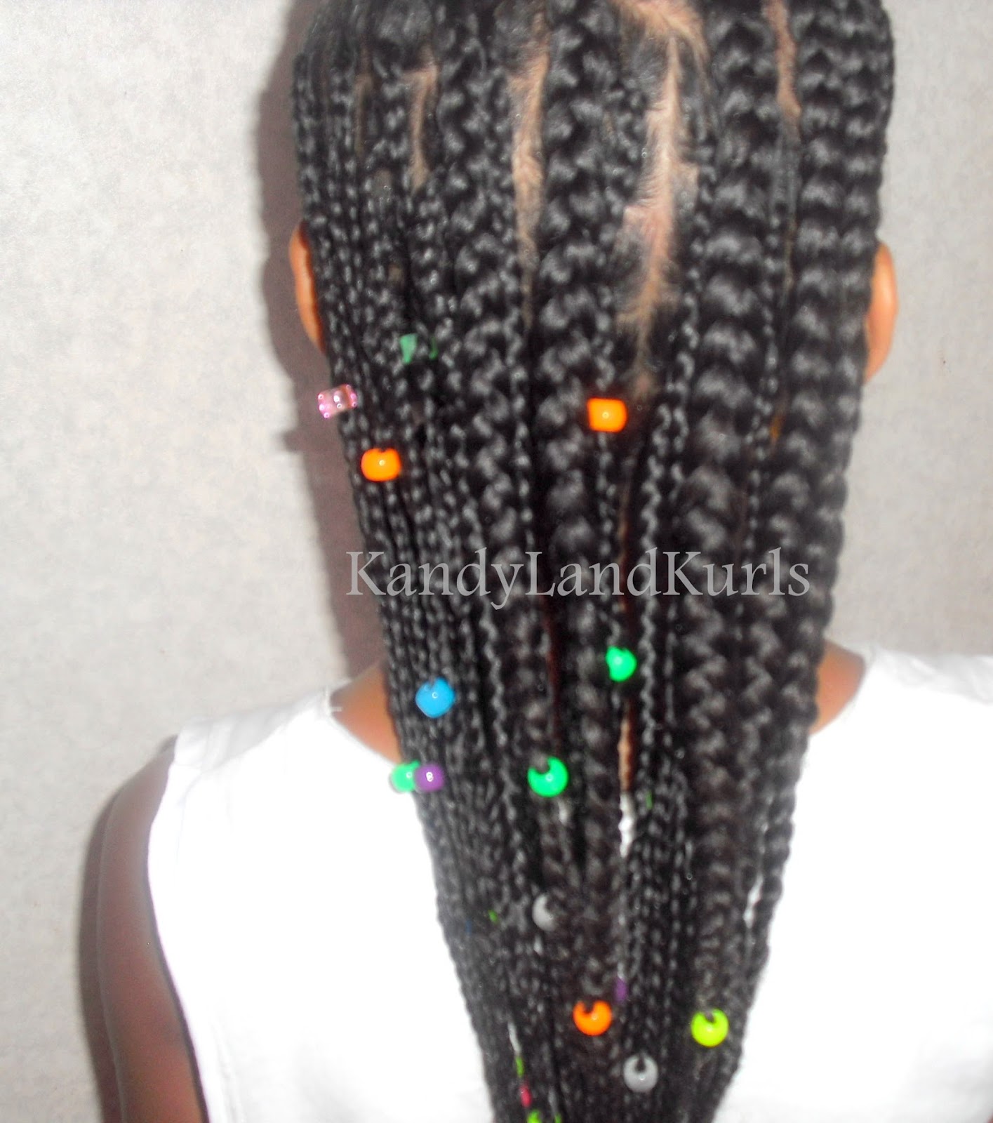 KandyLand Floating Beaded Hairstyle
