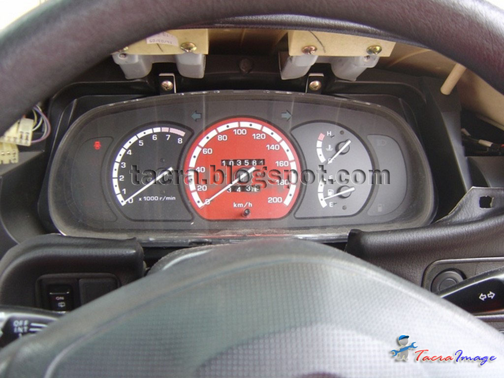 tacra's diy garage Wira SE Speedometer Switch Muaz Milan