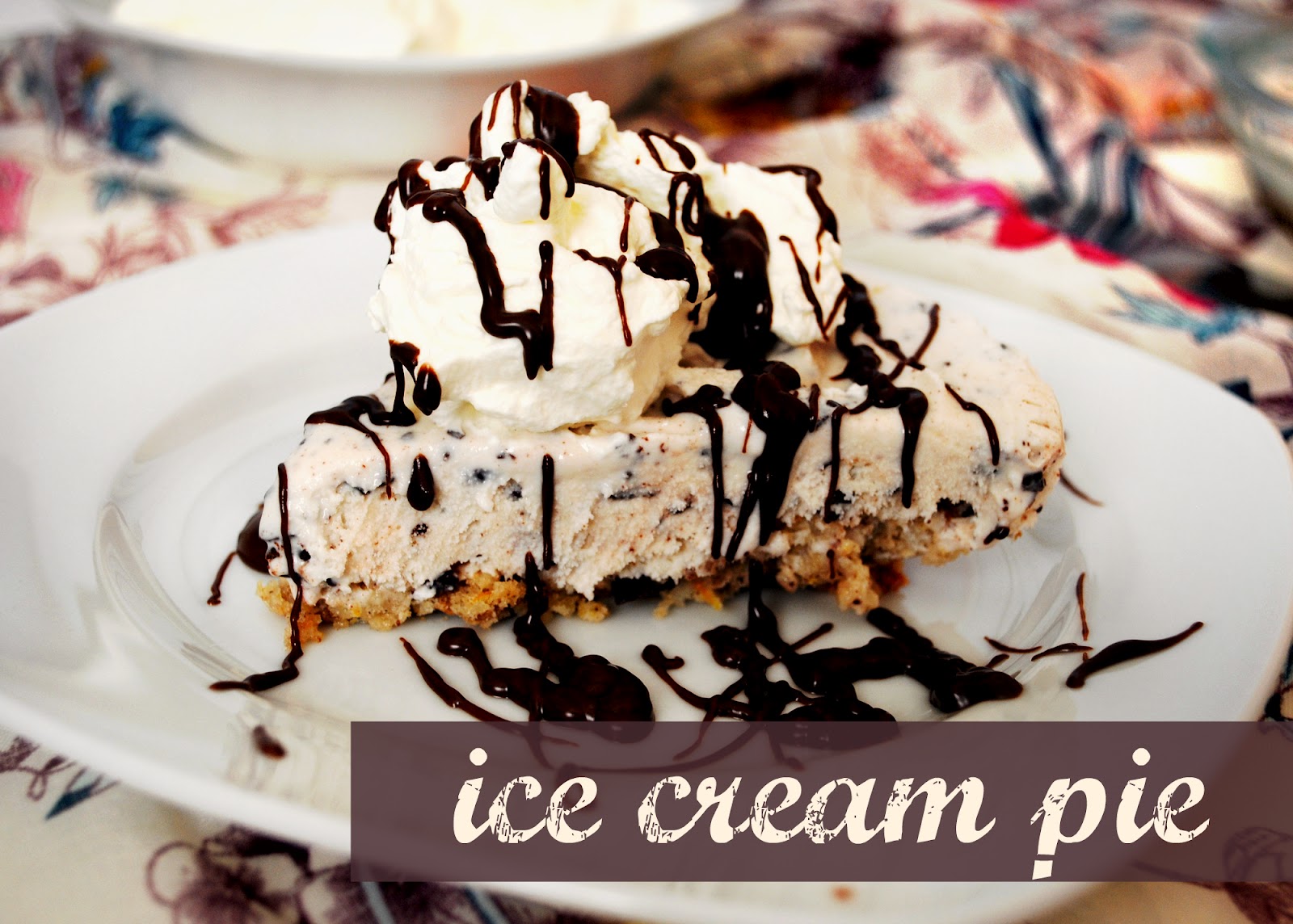 A Clove of Garlic, A Pinch of Salt Mint Chip Ice Cream Pie (Sundays