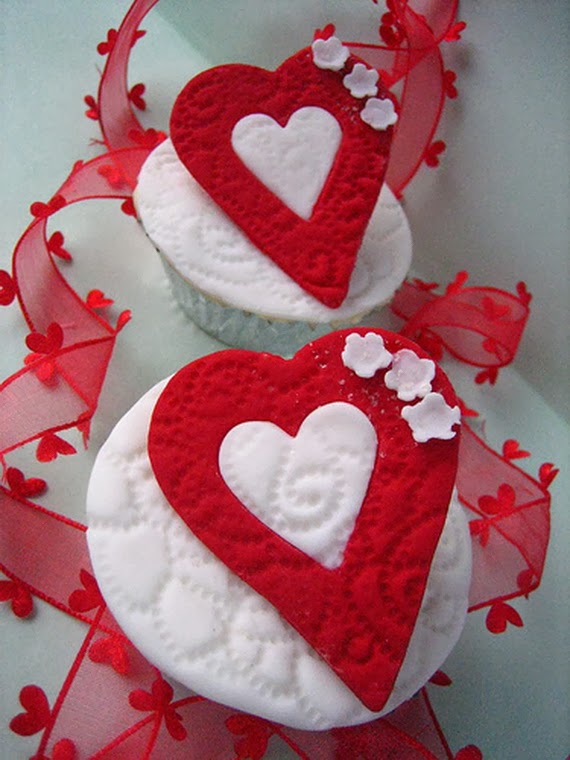 Cupcakes San Valentin, parte 3