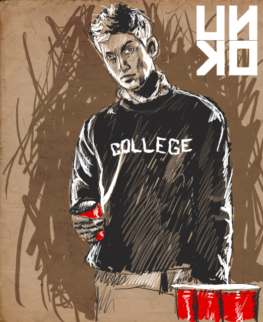 asher roth wallpaper illustrations - urbannation