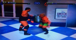 WWF Smackdown: Just Bring It (PS2) Big Show vs. Crash Holly