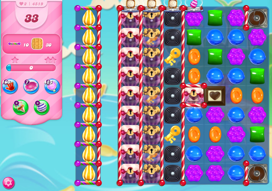 Candy Crush Saga level 4519