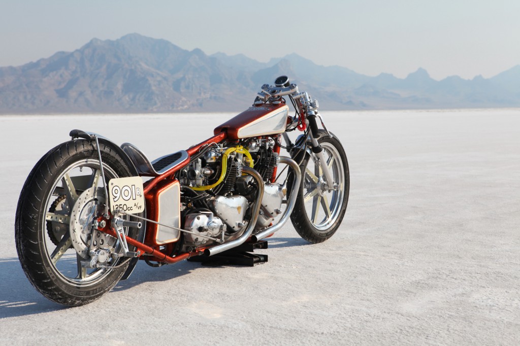 Flies in your Teeth Bonneville Motorcycle Speed Trials.