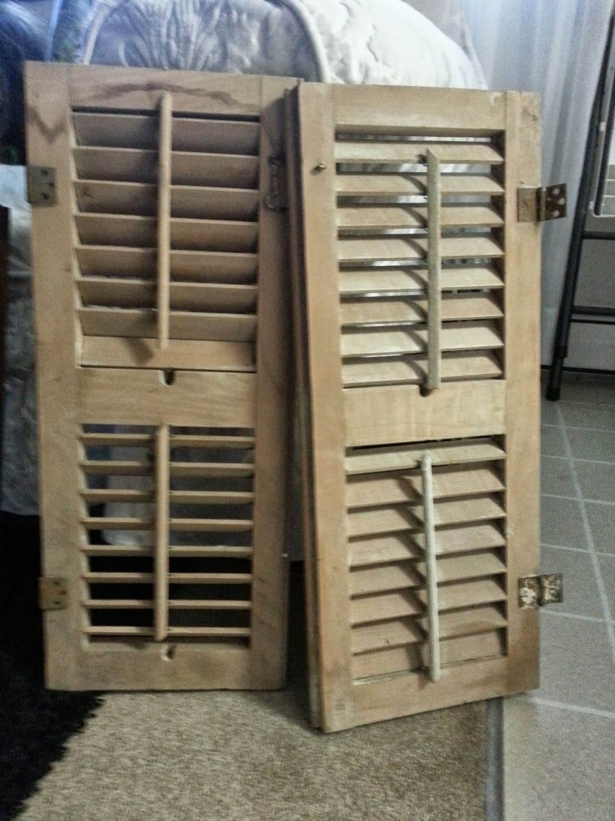 Freckles 'n' Family Refurbished Antique Window Shutters