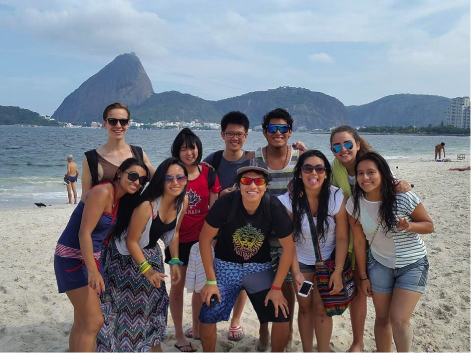 Travelling with this lovely bunch of friends @Rio de Janeiro