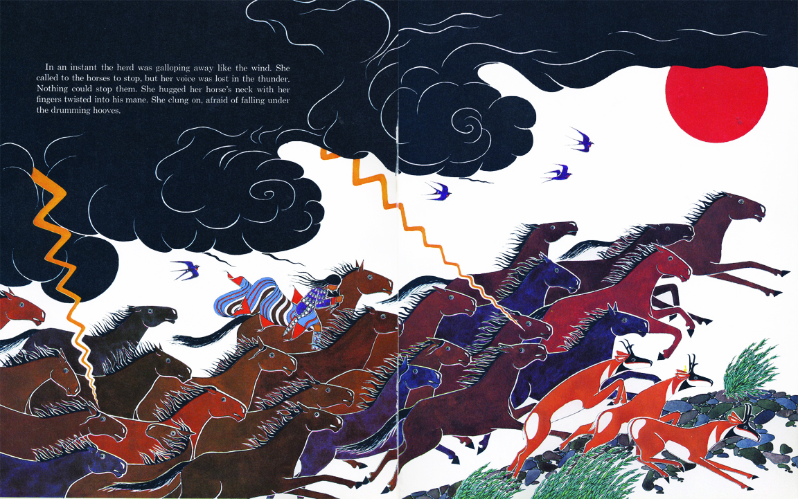 The Art of Children's Picture Books The Girl Who Loved Wild Horses