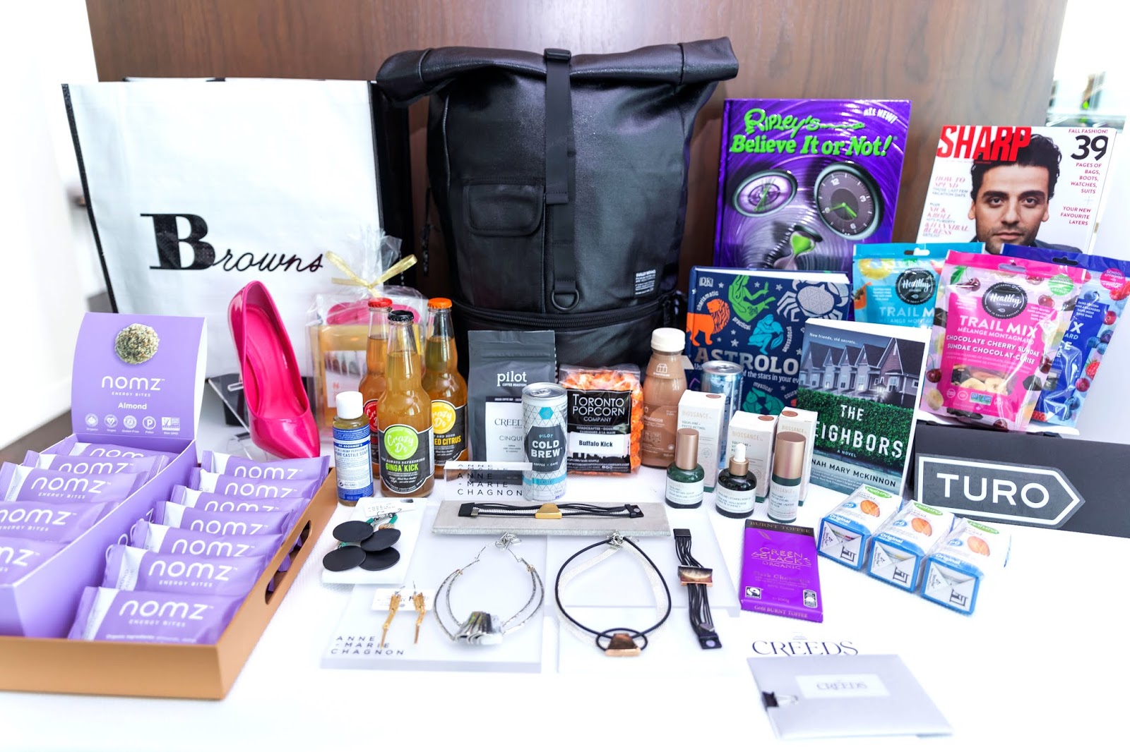 Woman in Real Life What's Inside A TIFF Celebrity Swag Bag?