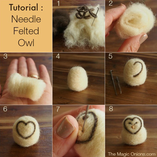 DIY Needle Felted Bunny Tutorial - The Magic Onions