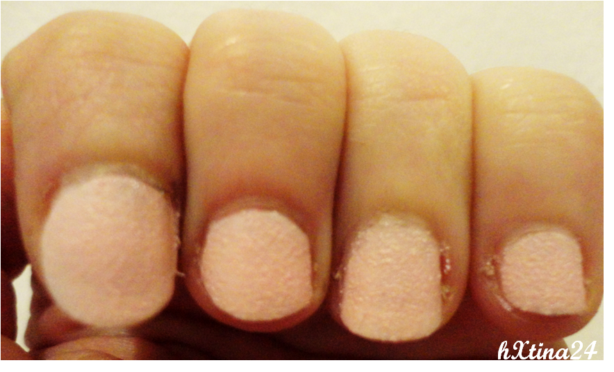 hXtina Barry M Textured Nails Kingsland Road