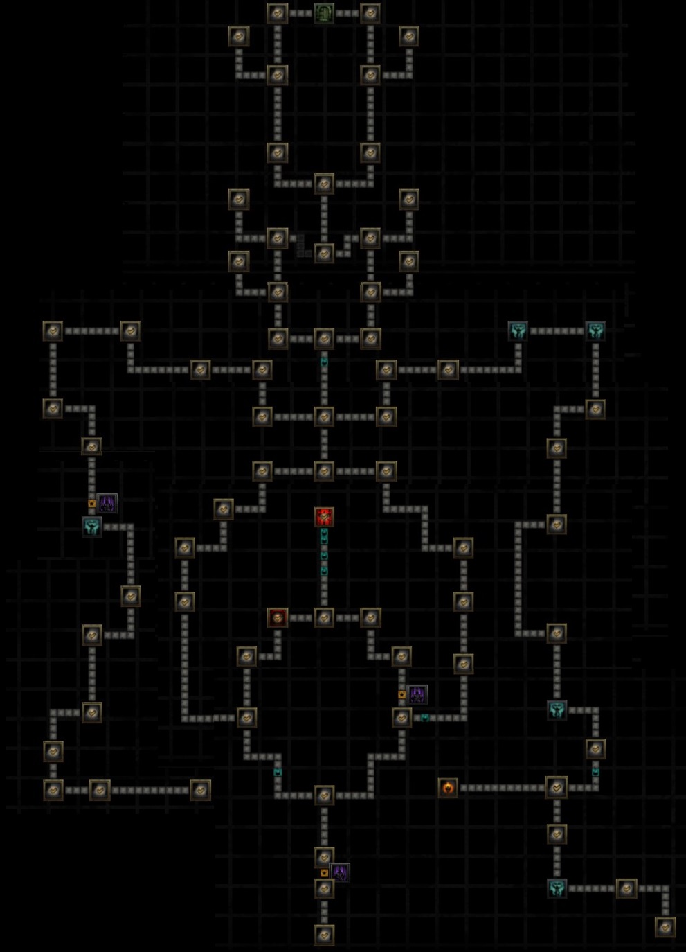 Темнейшее darkest dungeon карта
