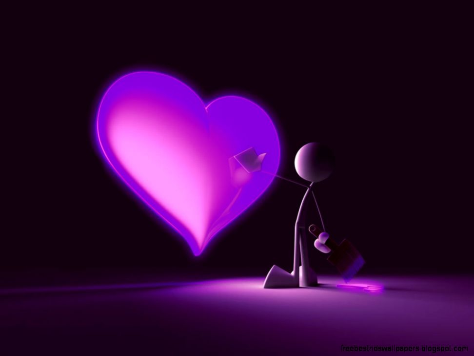 Cute3d love wallpapers for