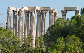 Atenas, Templo de Zeus Olímpico.