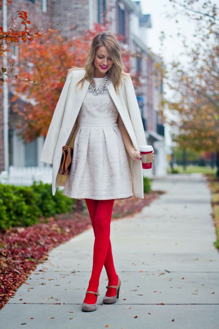 The ultimate red tights inspiration. Fashionmylegs The tights and