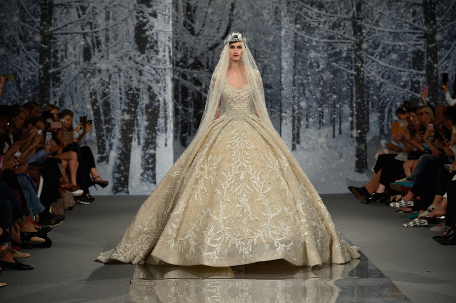 ZIAD NAKAD - Paris Fashion Week Fall-Winter 2017-2018 “THE SNOW CRYSTAL FOREST” during Paris Haute Couture Fashion Week