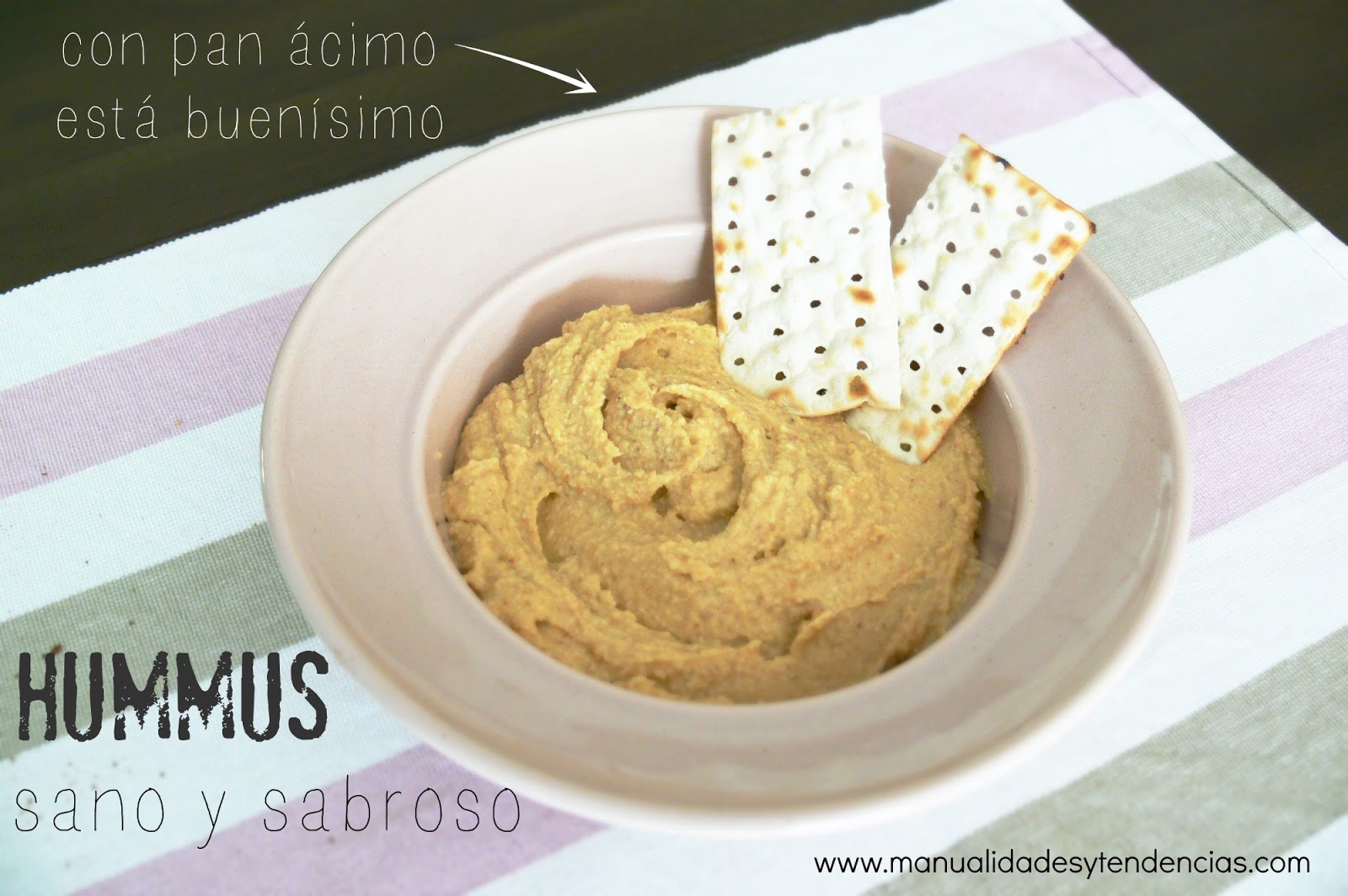 Manualidades y tendencias Recetas de hummus de garbanzos y lentejas
