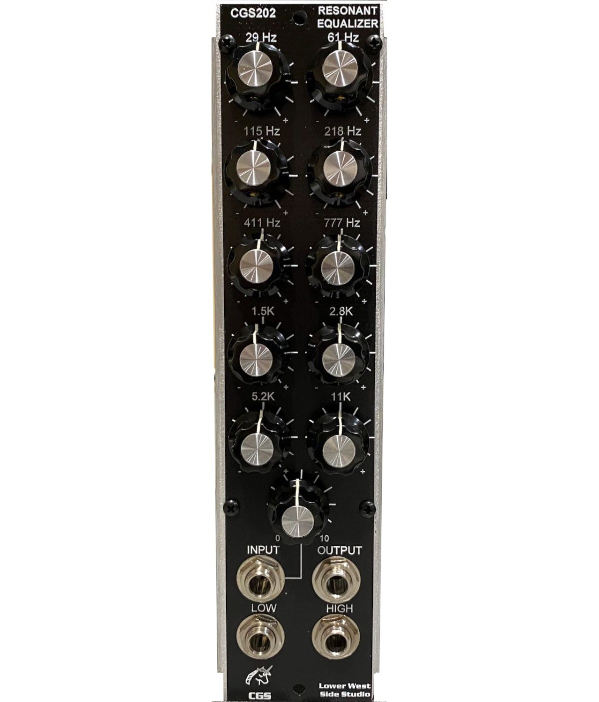 MATRIXSYNTH CGS202 Serge Resonant Equalizer and Yusynth Fixed Filter