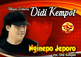 Lirik Lagu Nginepo Jeporo - Didi Kempot