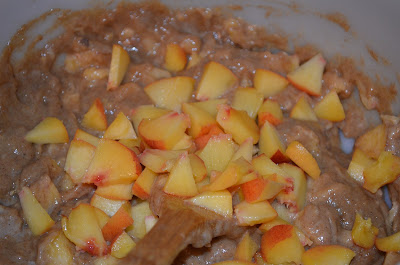Add the peaches Photo by Trisha Field