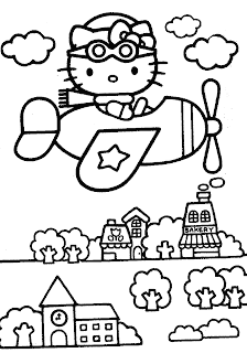 hello kitty coloring page free | FCP