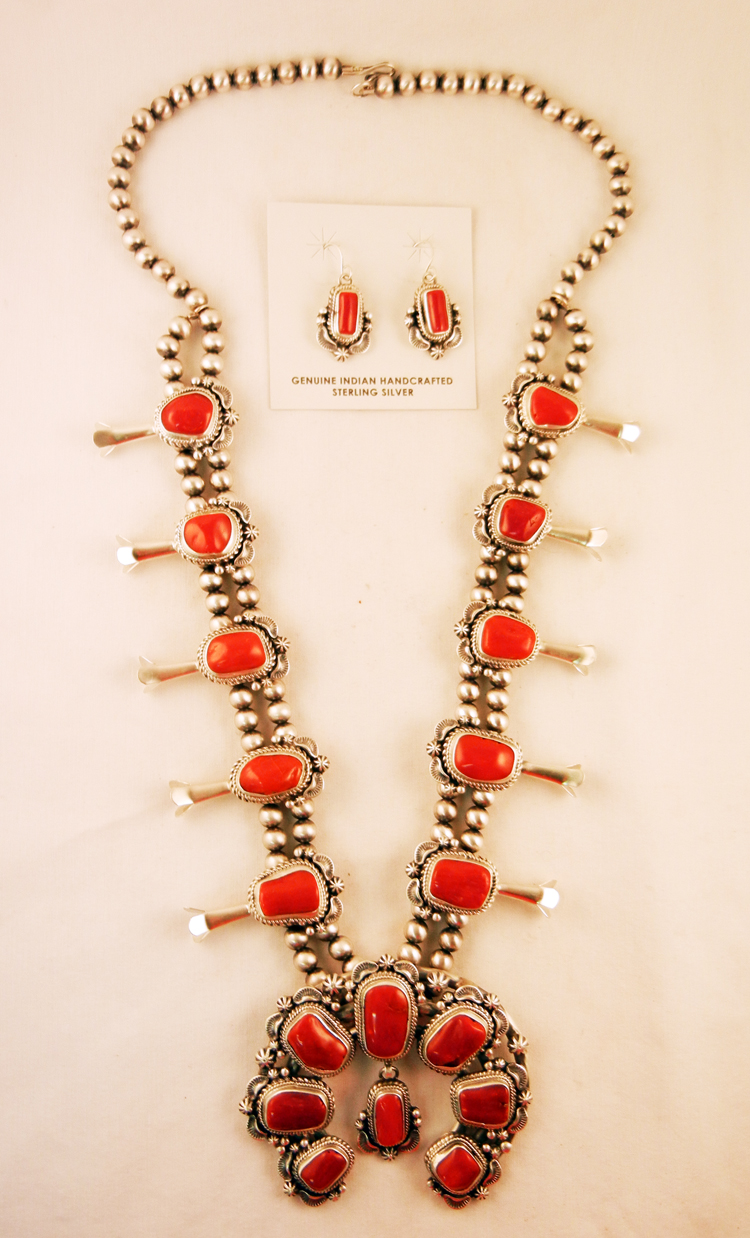 The History of the Navajo Squash Blossom Necklace