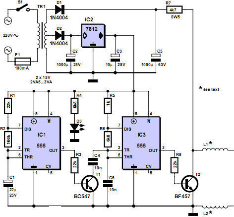 Pipe Descaler - DIY Electronics Projects, Circuits Diagrams, Hacks
