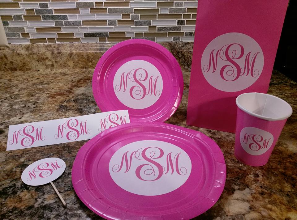 Not Just Another Southern Gal Monogrammed and Personalized Party