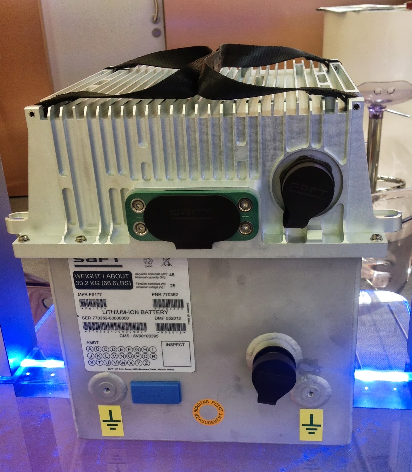 A350 XWB News Lithiumion batteries installed in the first flighttest aircraft MSN1. "Proven