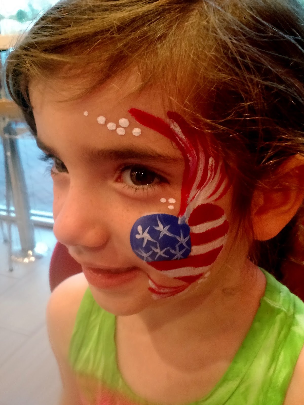 Adventures of a Face Painter: Cherry Reds, Chapter 4: The July 4th Edition