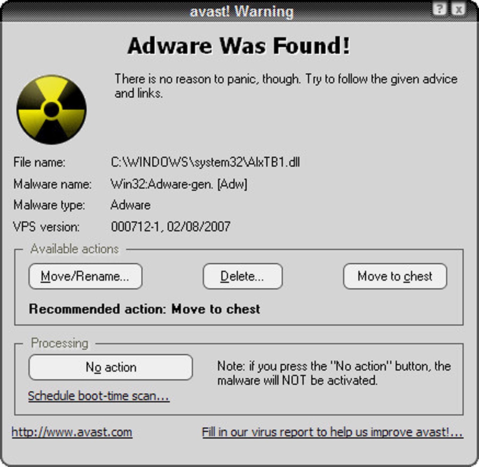 Virus found. Avast 4.8. Avast Home Edition. Avast! 4 Home Edition. Avast Home Edition 4.7.