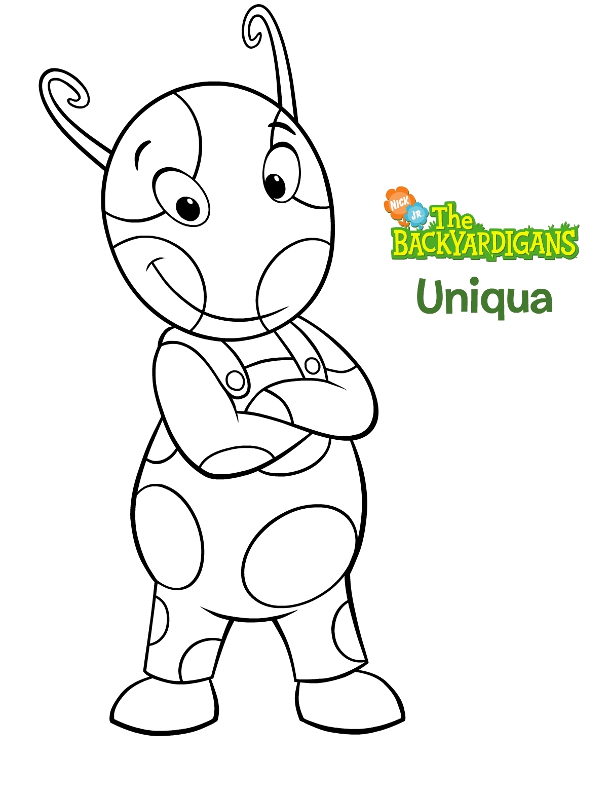 desenhos dos backyardigans para colorir e imprimir