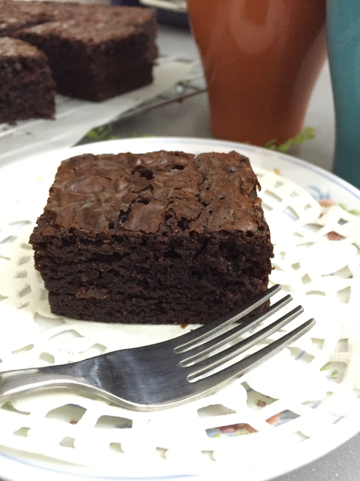 Chocolate Brownies Kedut AmyHilmirda