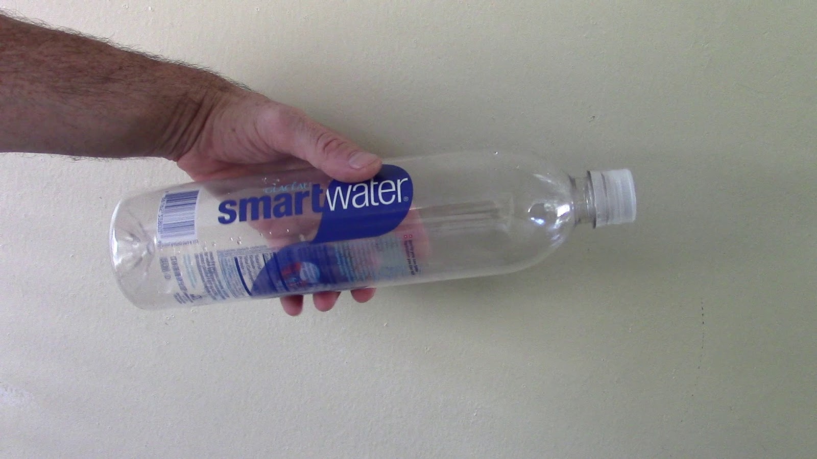 Random Bits How to remove a sticker from a plastic bottle