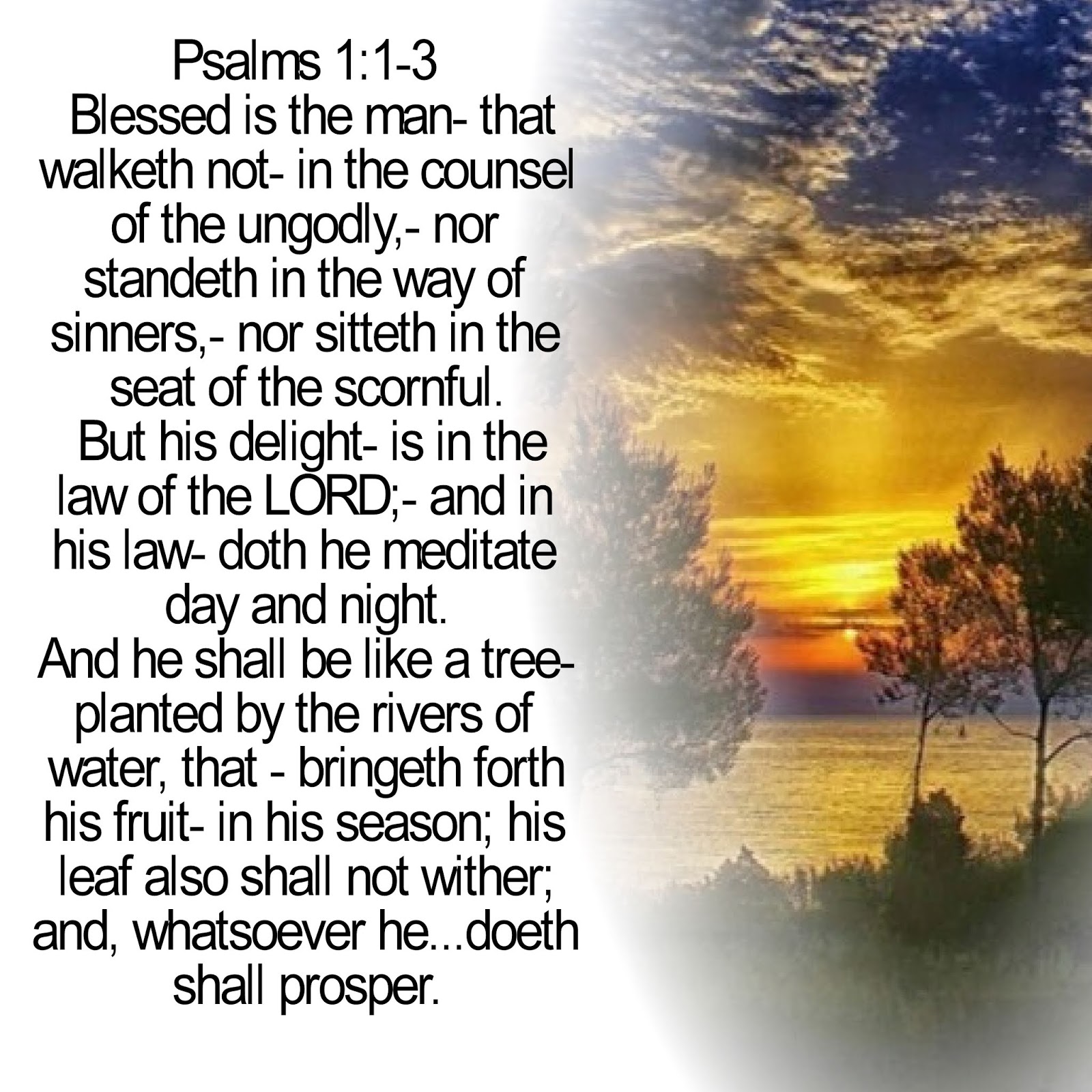 Children s Gems In My Treasure Box Scripture Praise Song Psalms 1 1 3