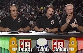 WCW Halloween Havoc 1997 review - Dusty Rhodes Tony Schiavone, Bobby Heenan