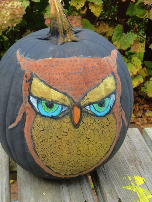 My Owl Barn: 10 Creative No-Carve Pumpkin ideas
