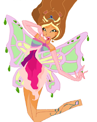 Top ảnh hoạt hình của tiên nữ Winx Flora cực kute