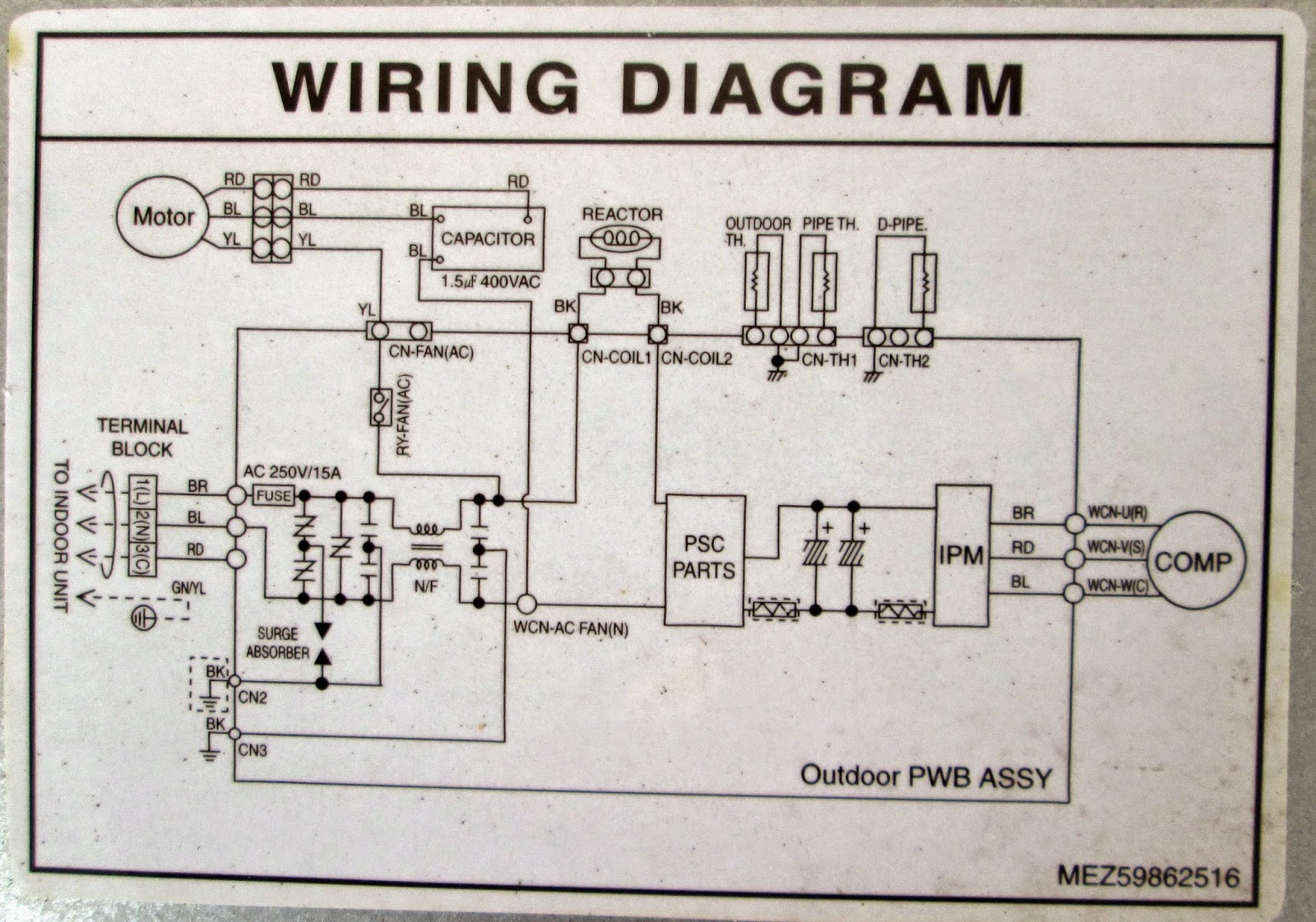 Split Ac Wiring Diagram For Your Needs