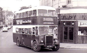 Bus at Southsea 1950's