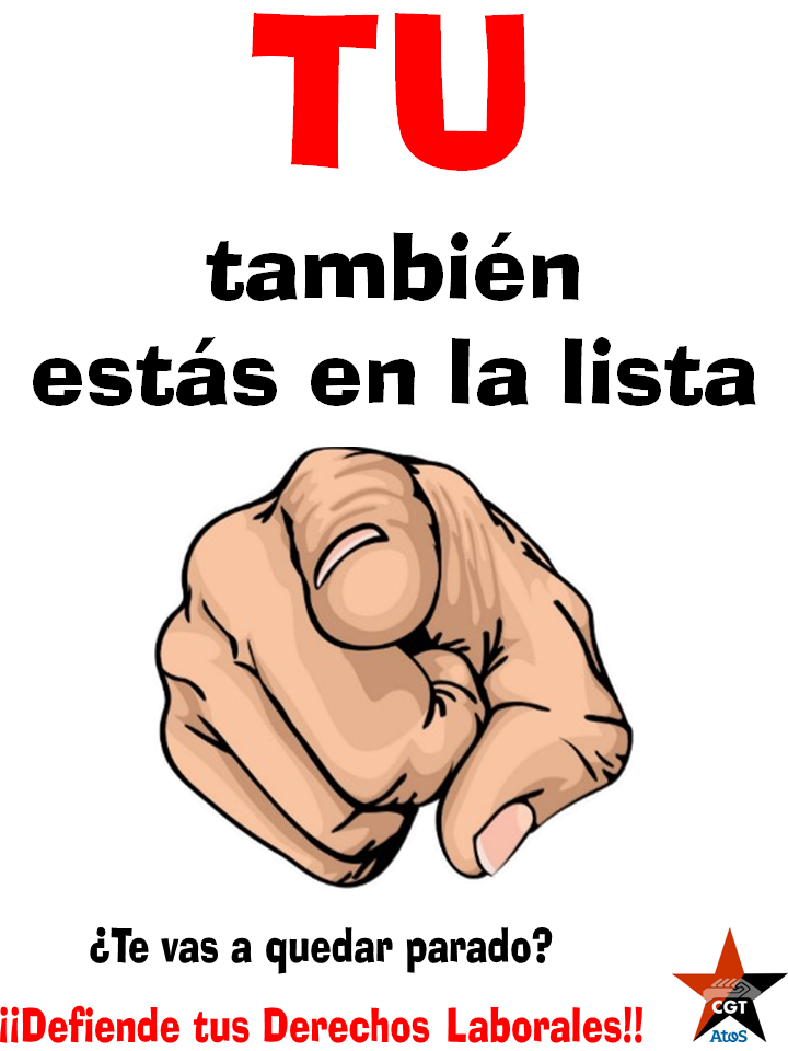 GAtos Sindicales MSCT Tú también estás en la lista GAtos Sindicales MSCT Tú también estás en la lista