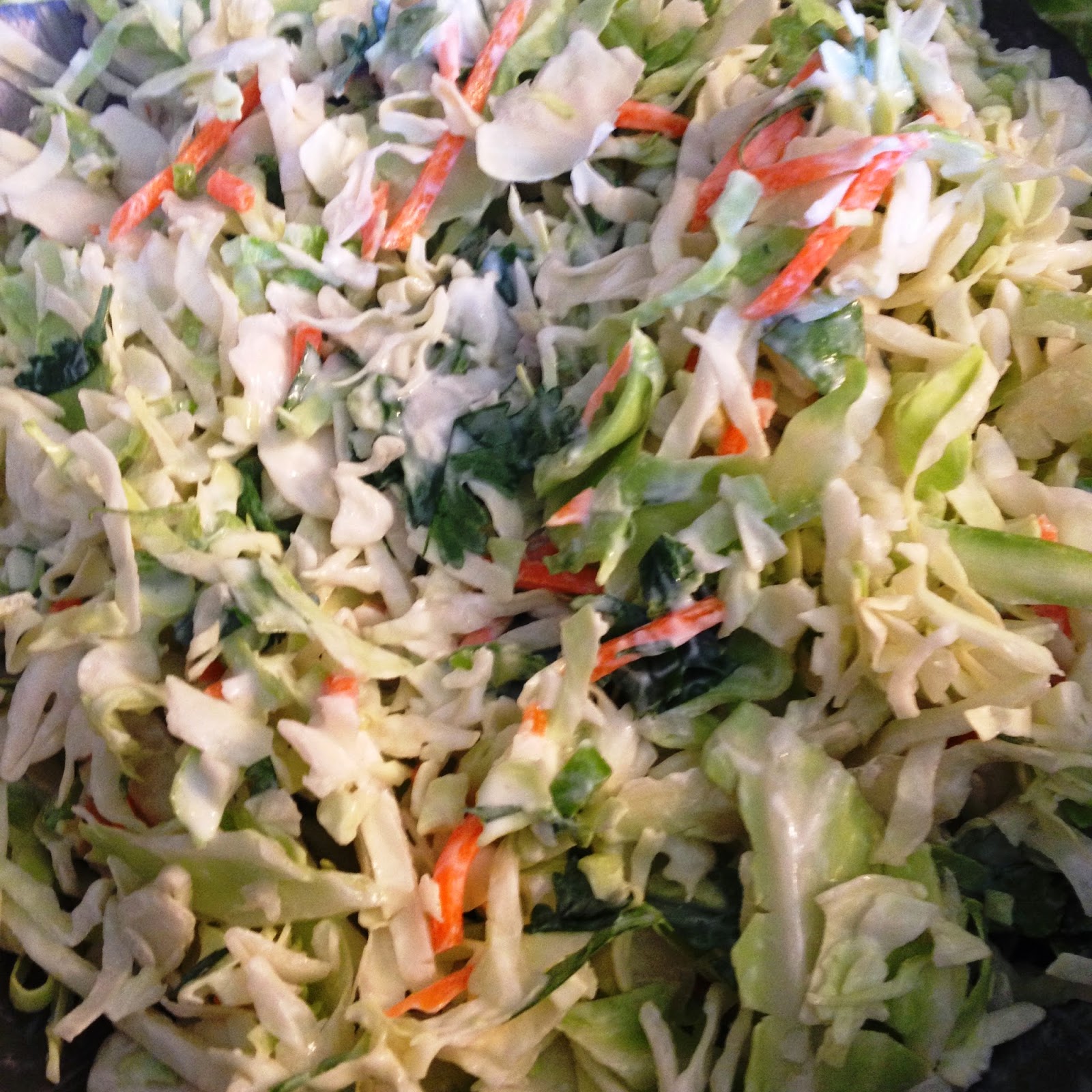 Make Your Someday Today! Cabbage, Lime and Jalapeno Slaw