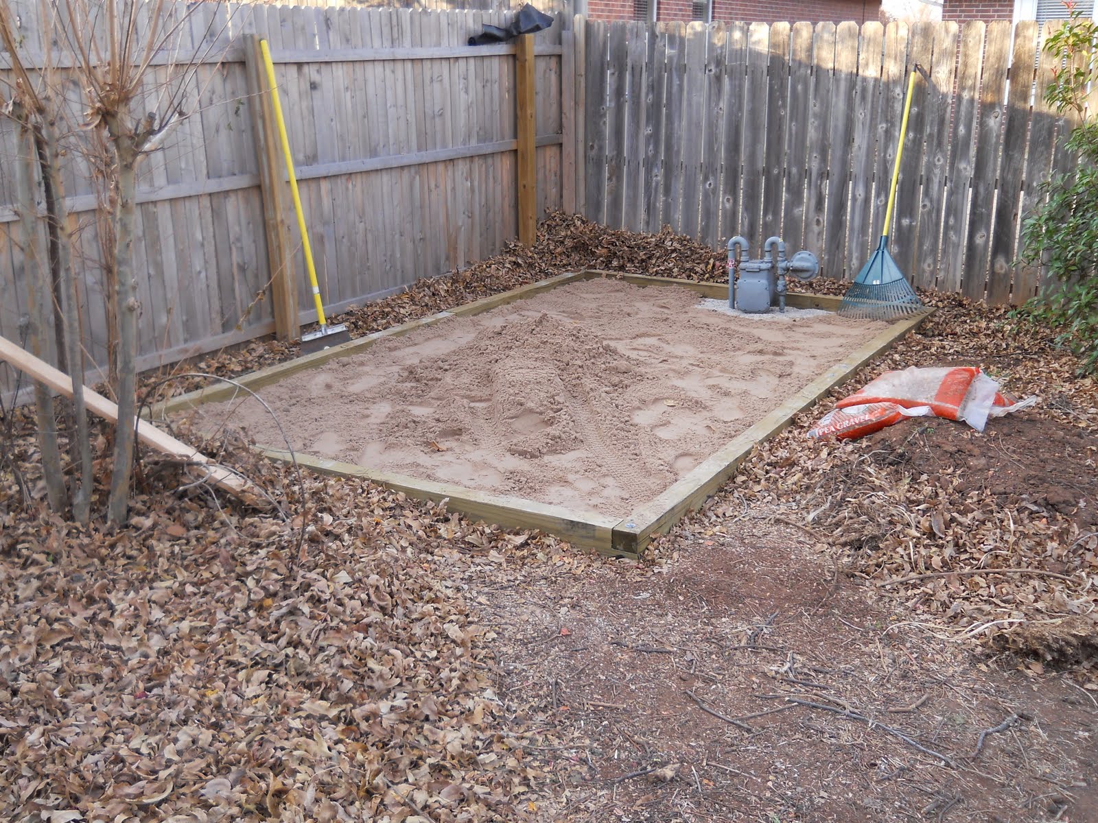 Oklahoma Projects Around The House: DIY Brick Patio