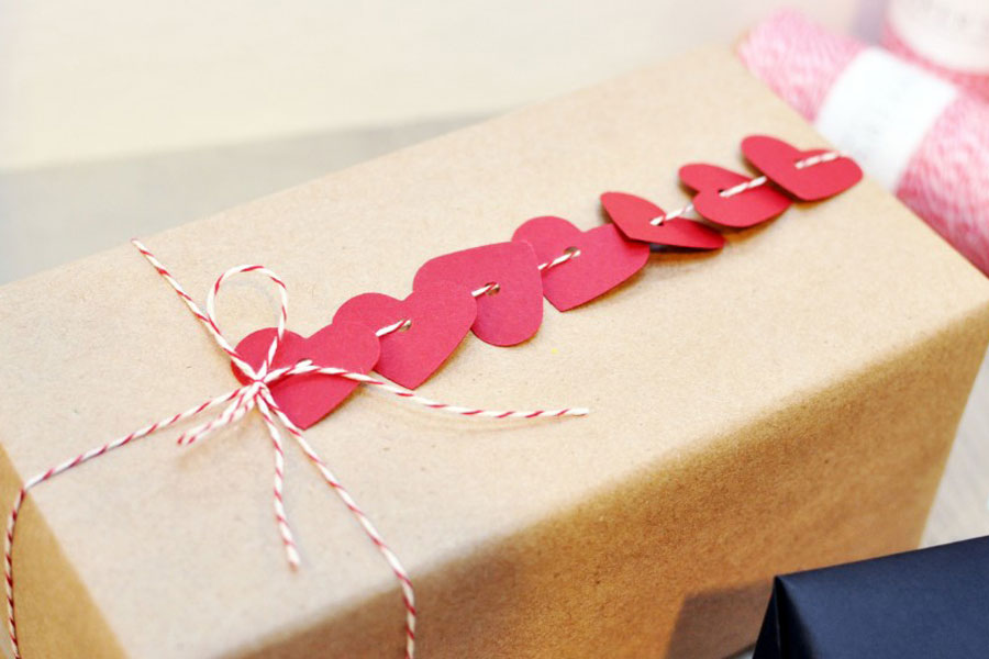 Ideas para envolver tus regalos de San Valentín