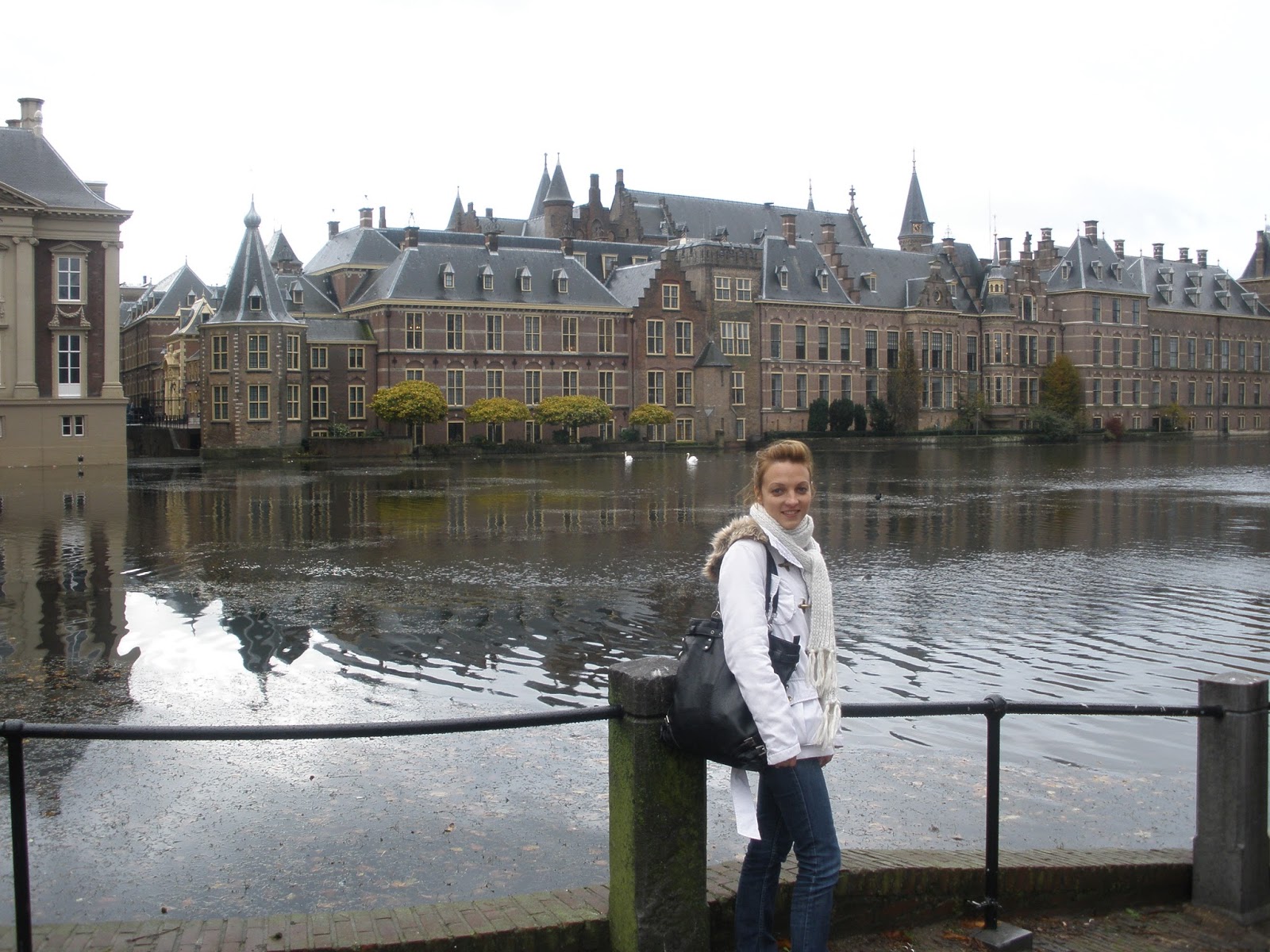 Binnenhof en La Haya desde el Hofvijver
