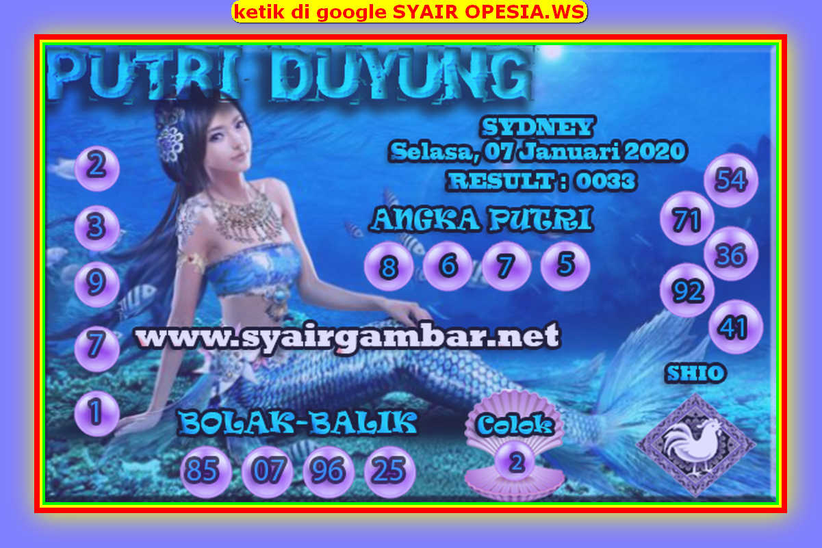 1 New Message Kode Syair Sydney 7 Januari 2020 Forum Syair Togel Hongkong Singapura Sydney