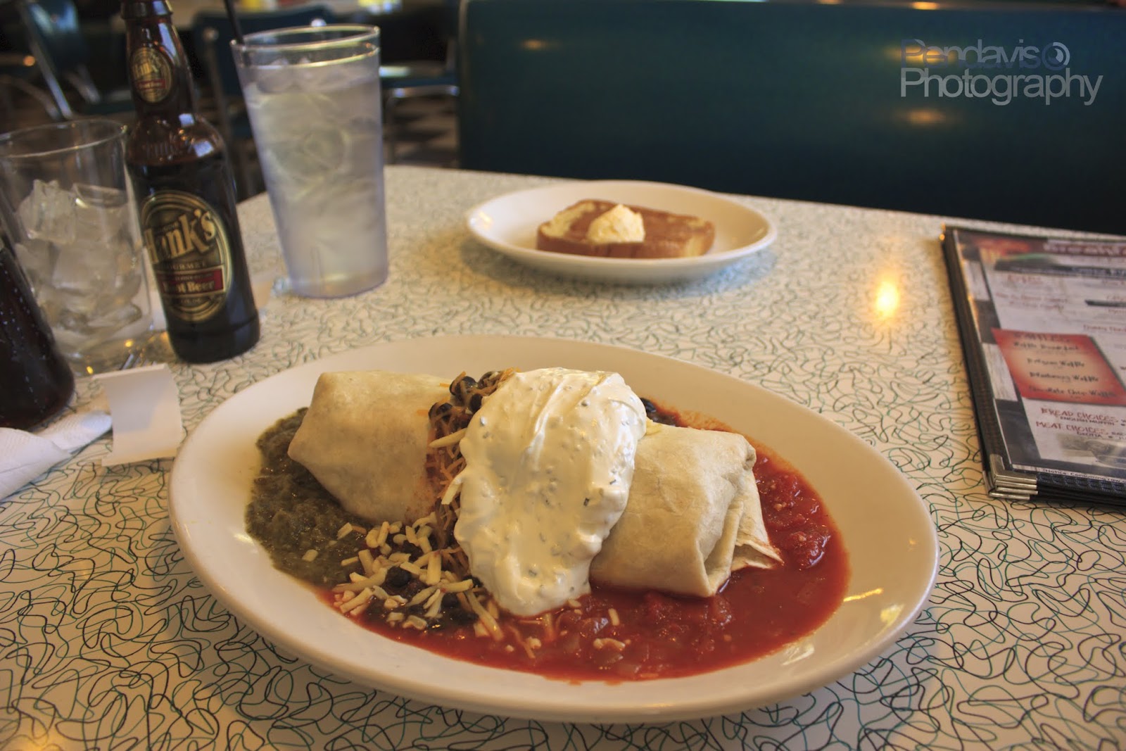 Review Sunrise Burrito from Great Scot! Diner