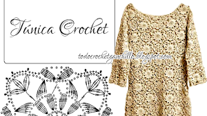 Patrón de túnica crochet