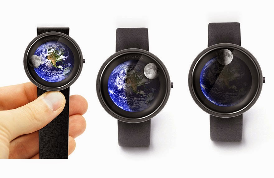 24 Of The Most Creative Watches Ever - Earth And Moon Watch