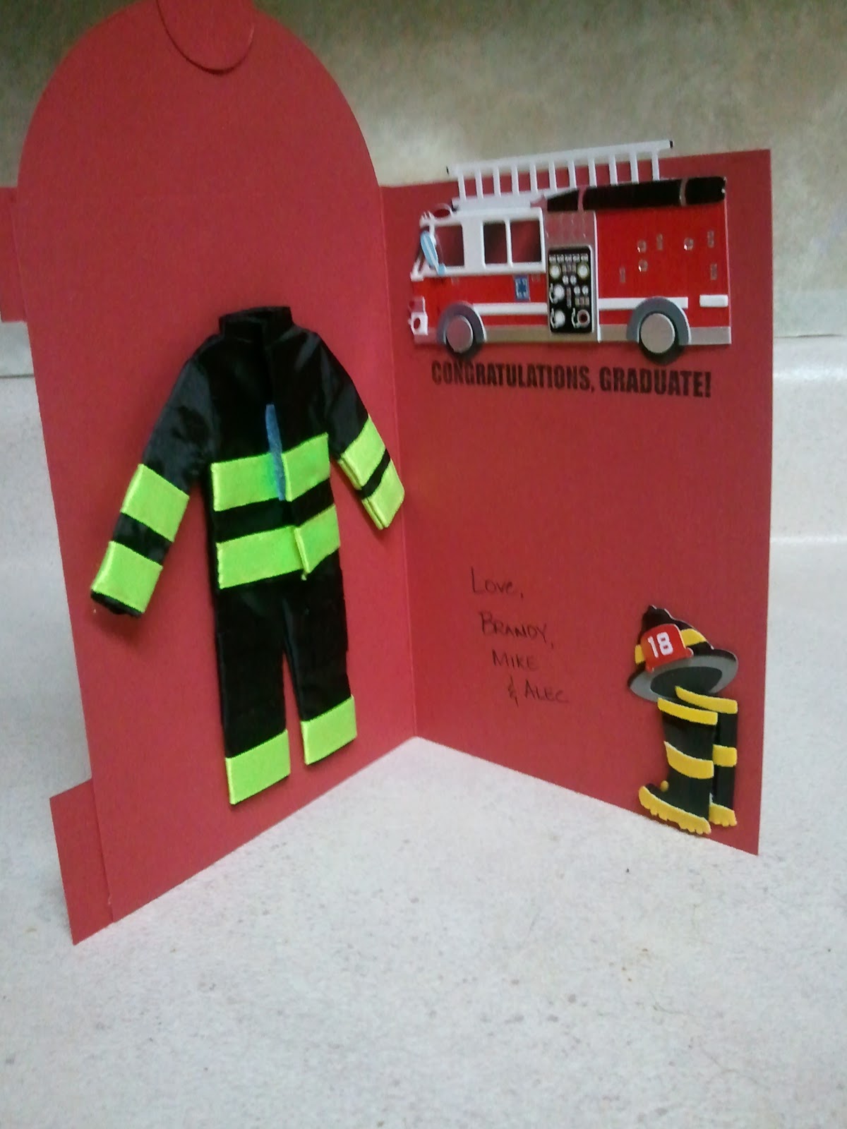 Paper Cuts From The Edge: Fire Hydrant Card